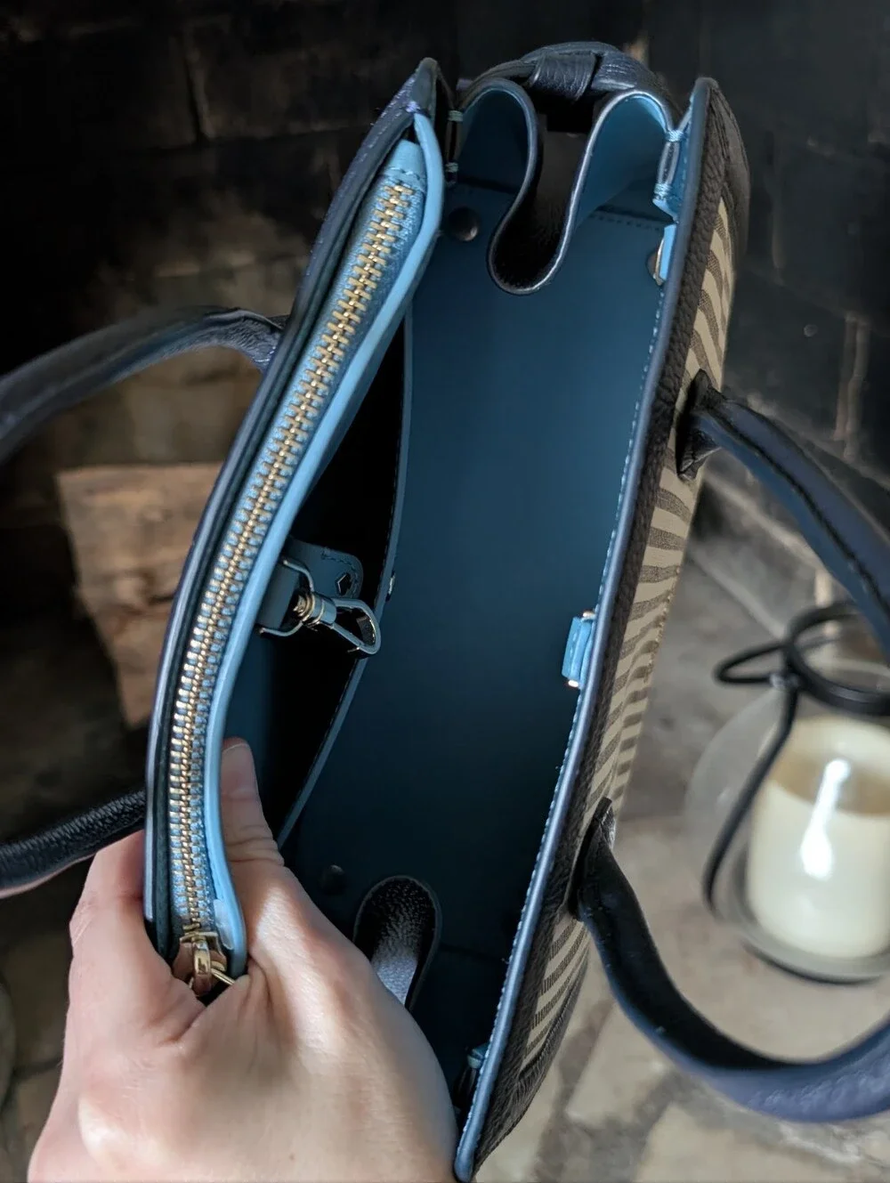 Kate Spade Medium Knot Satchel In Blazer Blue